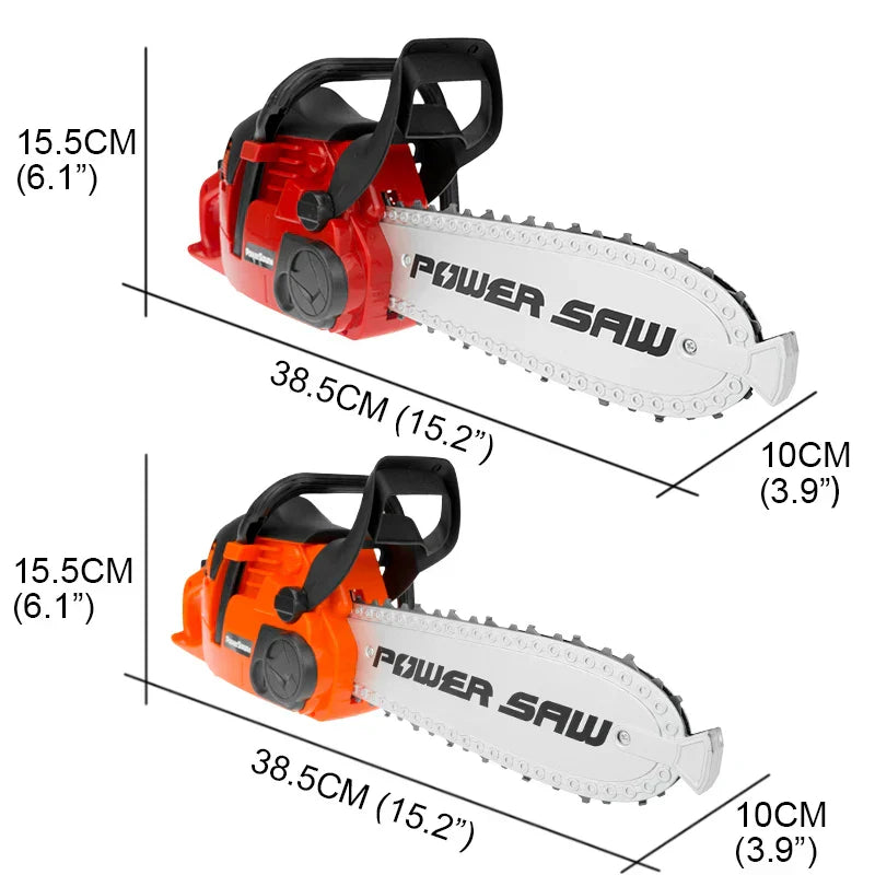 Zabawka piła łańcuchowa dla dzieci z dźwiękiem