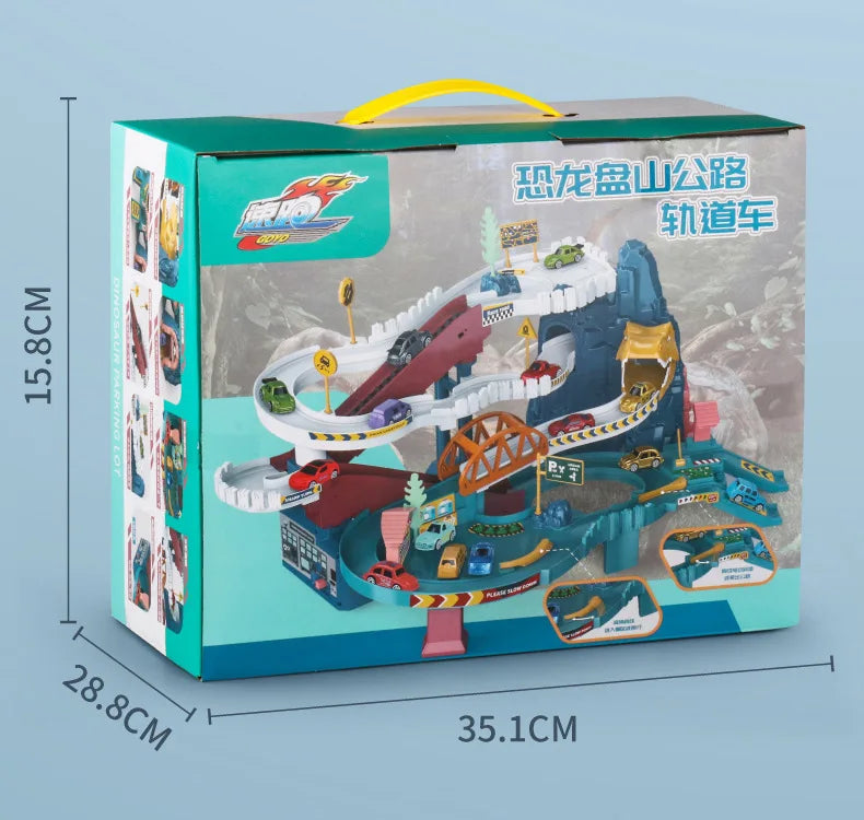 Tor wyścigowy Lew z samochodami dla dzieci