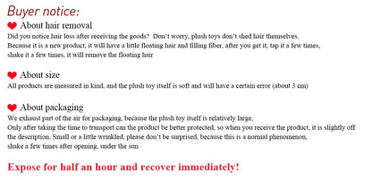 Pluszowy szop 40/55 cm na prezent