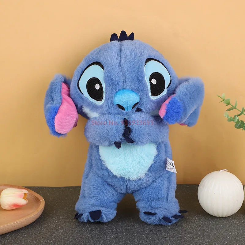 Pluszowy Stitch z muzyką, światłem i oddechem