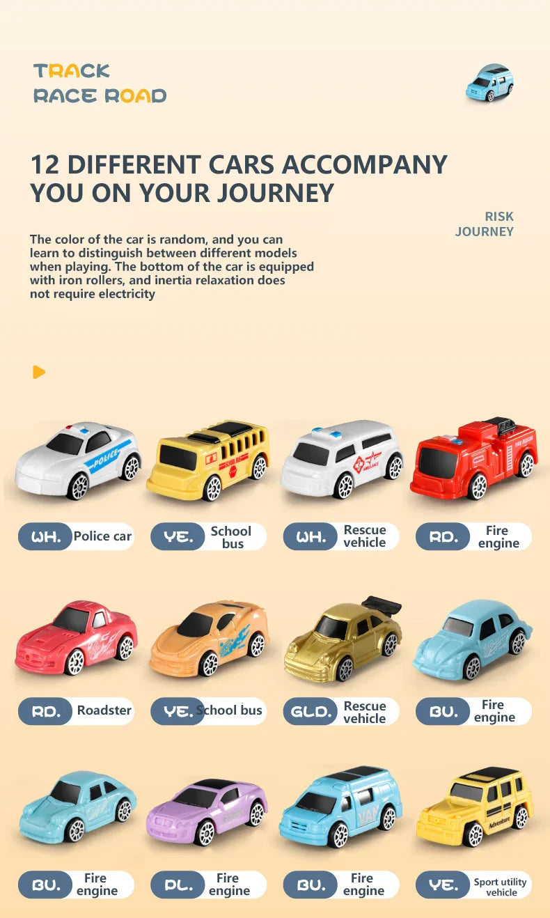 Tor wyścigowy Lew z samochodami dla dzieci