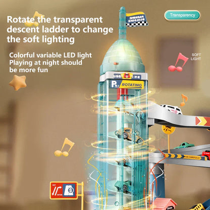 Tor wyścigowy Lew z samochodami dla dzieci