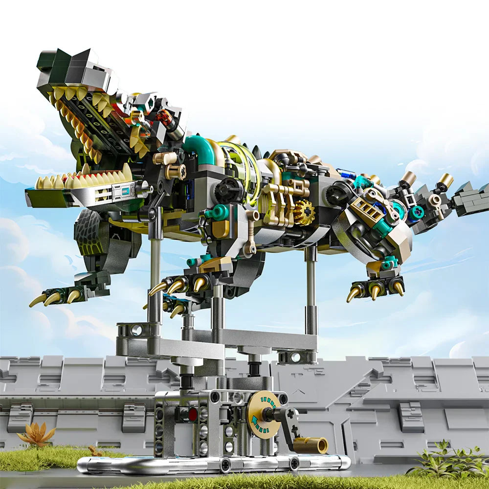 Zestaw budowlany Rekin z podświetleniem