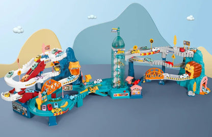 Tor wyścigowy Lew z samochodami dla dzieci