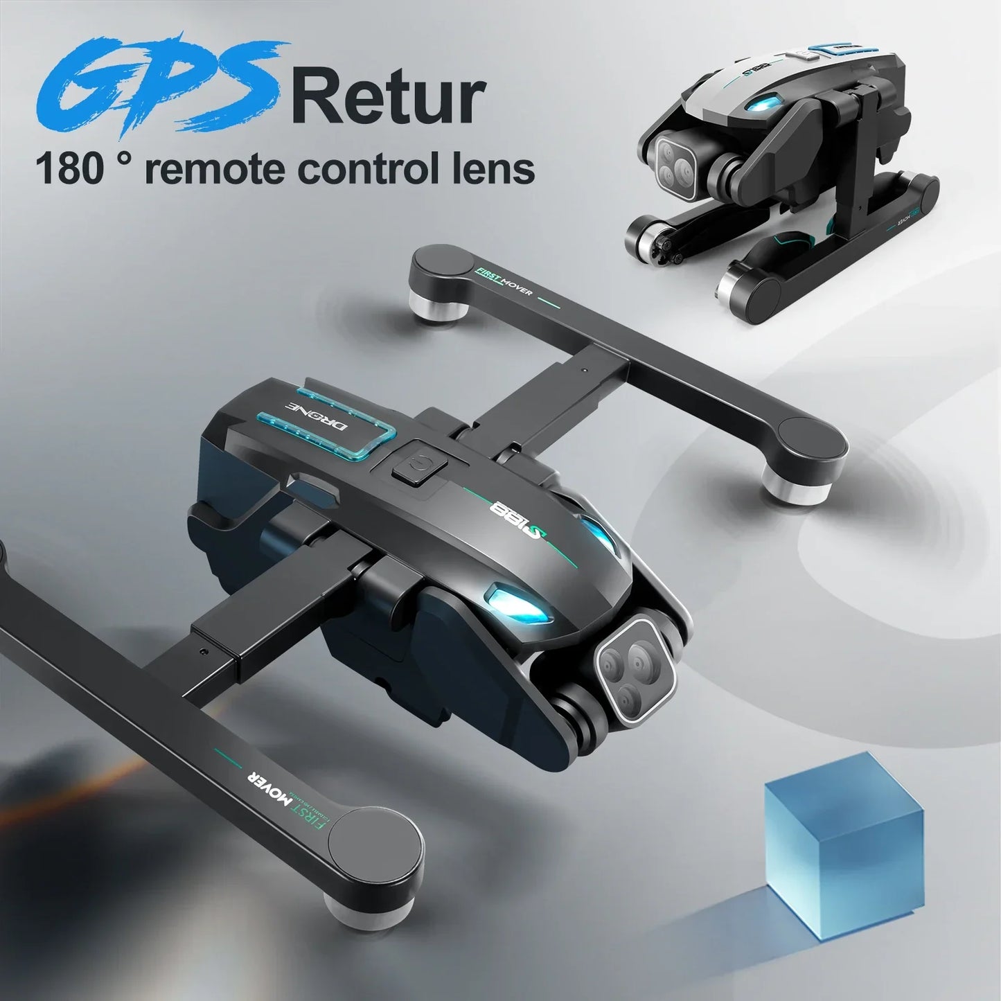 Dron S188 GPS 8K z kamerą 5G